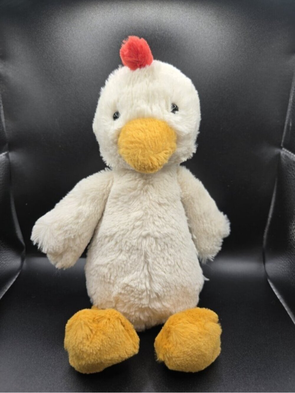Jellycat Medium Bashful Chicken 12" Soft Plush Toy Retired Farmyard Lovey